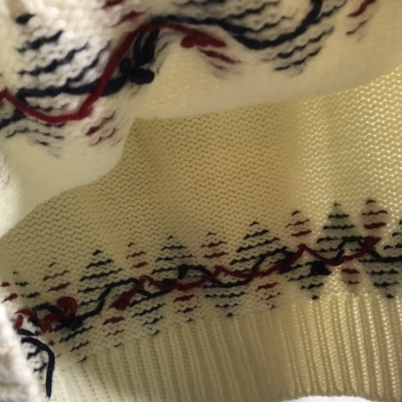 vtg gimbels cable knit pullover sweater 100% acrylic size XL cozy soft - Picture 12 of 12